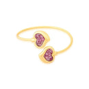 PULSEIRA FOLHEADO A OURO