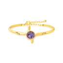 PULSEIRA FOLHEADO A OURO