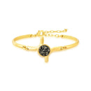 PULSEIRA FOLHEADO A OURO