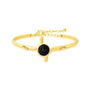 PULSEIRA FOLHEADO A OURO