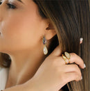 ANEL FOLHEADO A OURO