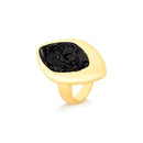 ANEL FOLHEADO A OURO