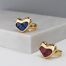 ANEL FOLHEADO A OURO