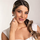 ANEL FOLHEADO A OURO