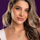 BRINCO FOLHEADO A OURO