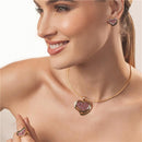 CONJUNTO FOLHEADO A OURO