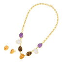 CONJUNTO FOLHEADO A OURO