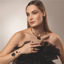 CONJUNTO FOLHEADO A OURO