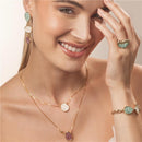 COLAR FOLHEADO A OURO