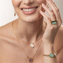 COLAR FOLHEADO A OURO