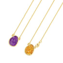 COLAR FOLHEADO A OURO