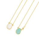 COLAR FOLHEADO A OURO