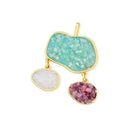 PINGENTE FOLHEADO A OURO