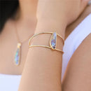 PULSEIRA FOLHEADO A OURO