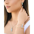 PULSEIRA FOLHEADO A OURO