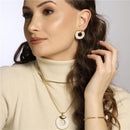 PULSEIRA FOLHEADO A OURO