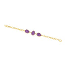 PULSEIRA FOLHEADO A OURO