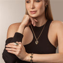 PULSEIRA FOLHEADO A OURO