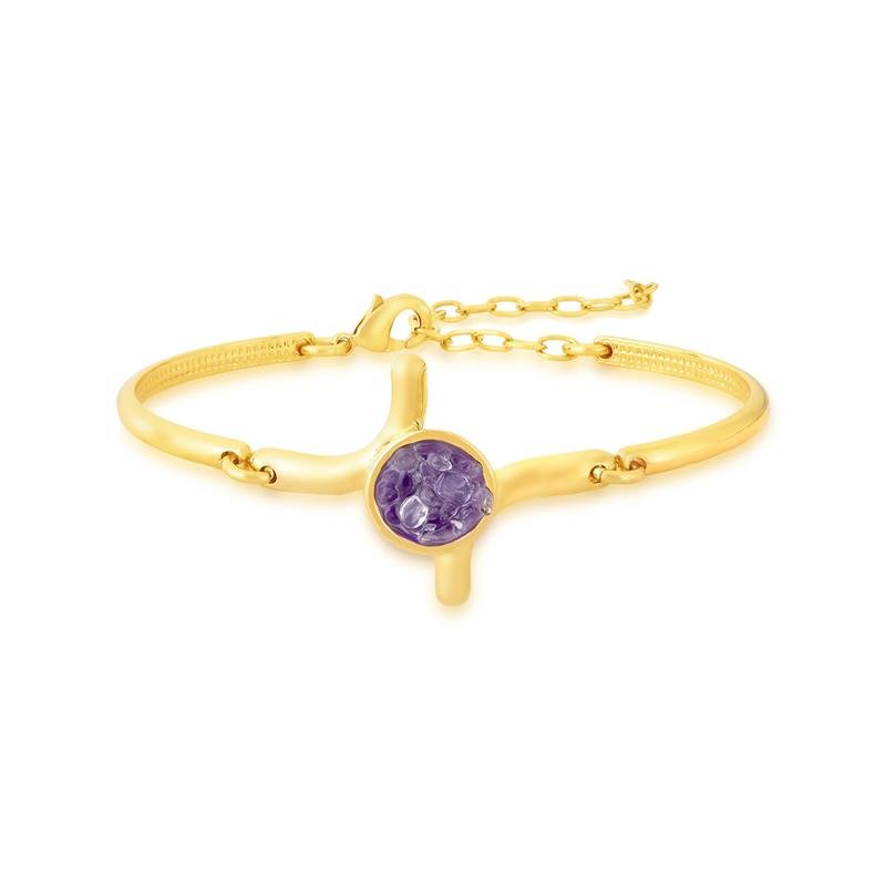 PULSEIRA FOLHEADO A OURO