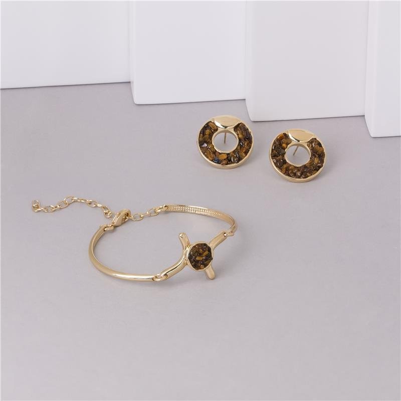 PULSEIRA FOLHEADO A OURO