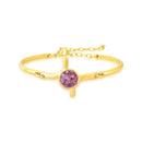 PULSEIRA FOLHEADO A OURO