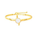 PULSEIRA FOLHEADO A OURO