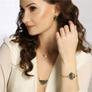 PULSEIRA FOLHEADO A OURO