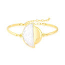 PULSEIRA FOLHEADO A OURO