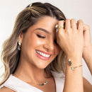 PULSEIRA FOLHEADO A OURO