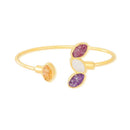 PULSEIRA FOLHEADO A OURO